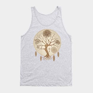 Dream Catcher Tree - Designs for a Green Future Tank Top